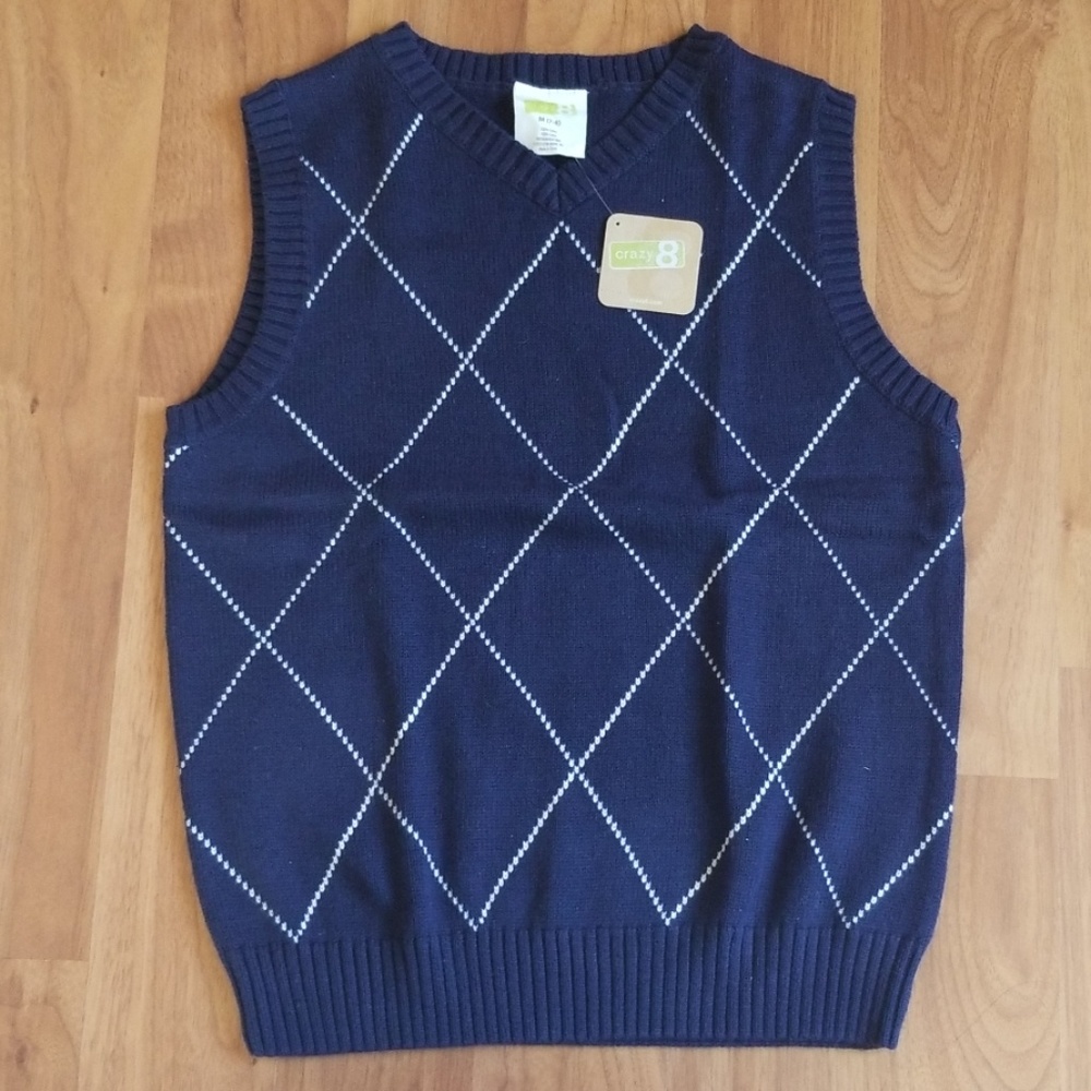 Crazy 8 Boys Dark Blue Vest
